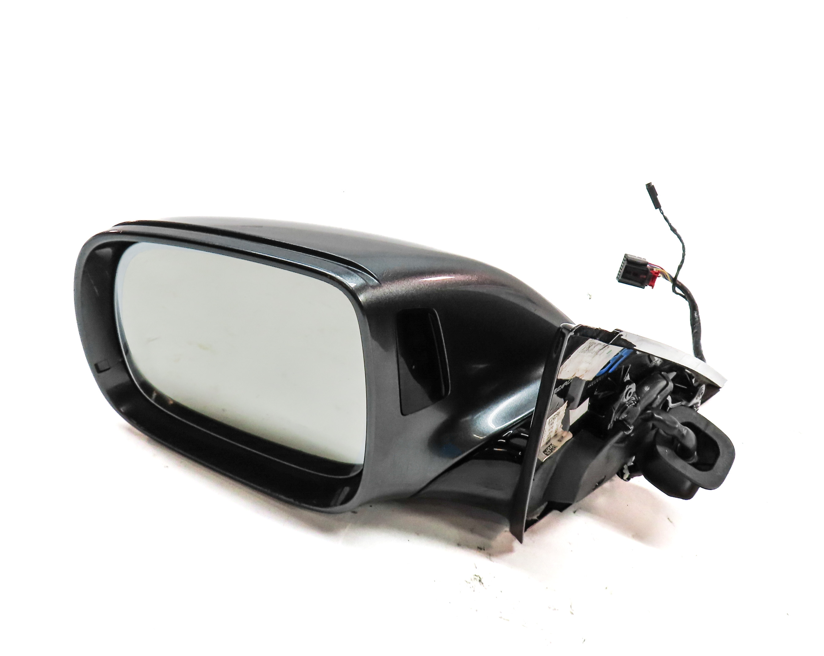 2015-2017 AUDI Q5 SQ5 (B8 8R) LEFT PFOLD AUTODIM BLIND SPOT DOOR MIRROR(Gray) — exact item pictured